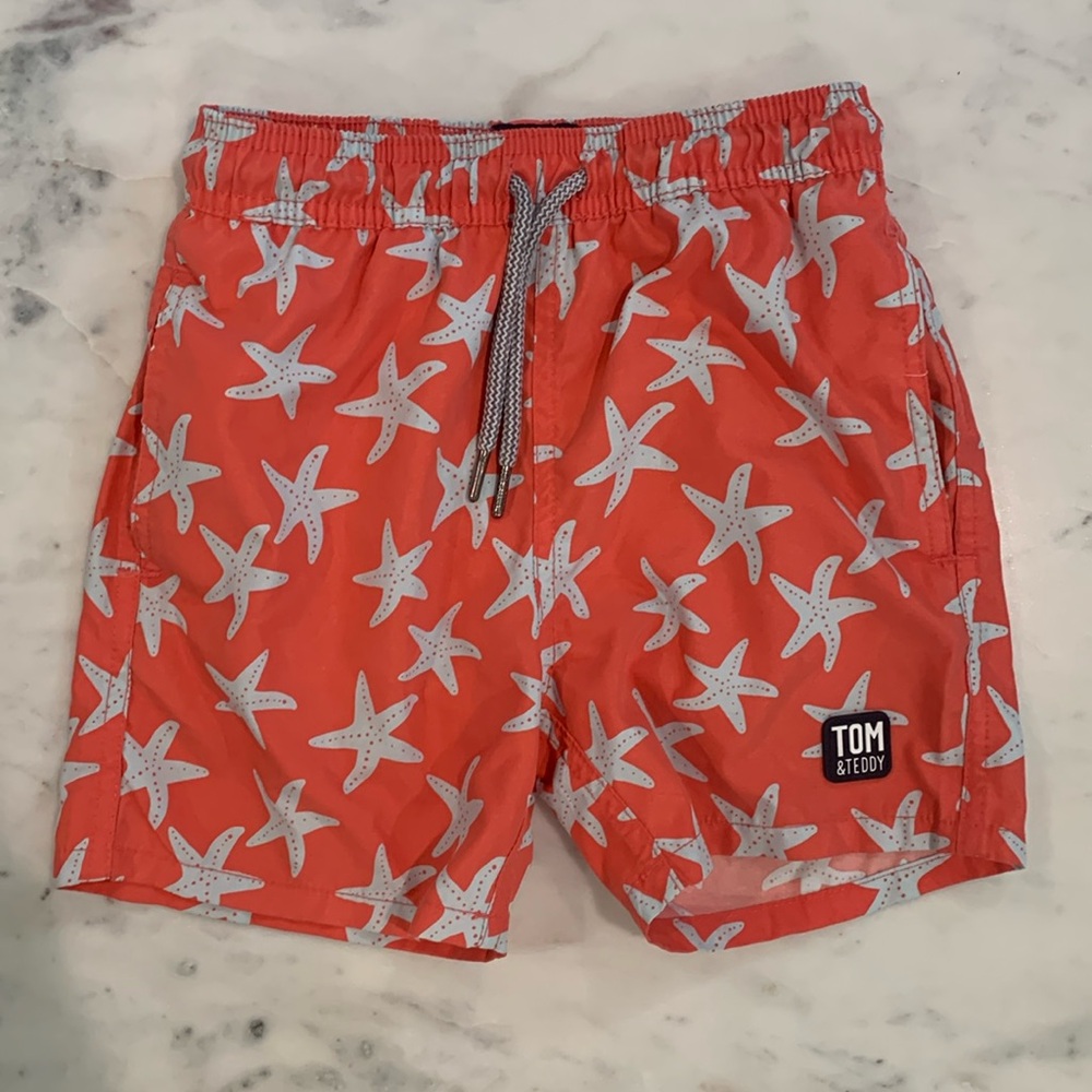 Boys size 5-6 Tom & Teddy bathing suit